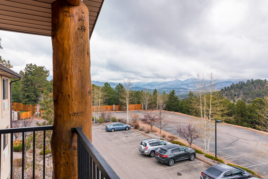 Balcony room with a view of the mountains at Comfort Suites Golden West